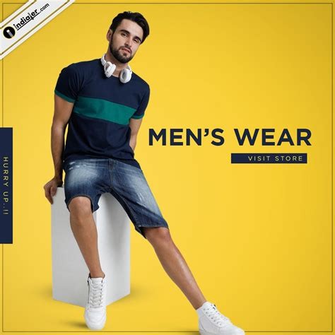 Men's Clothing Store Banner